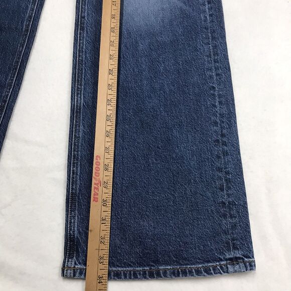 AYR Secret Sauce Comfort Stretch Wide Leg Jeans Women 31L (32x34 fit) Whiskered - Picture 11 of 16